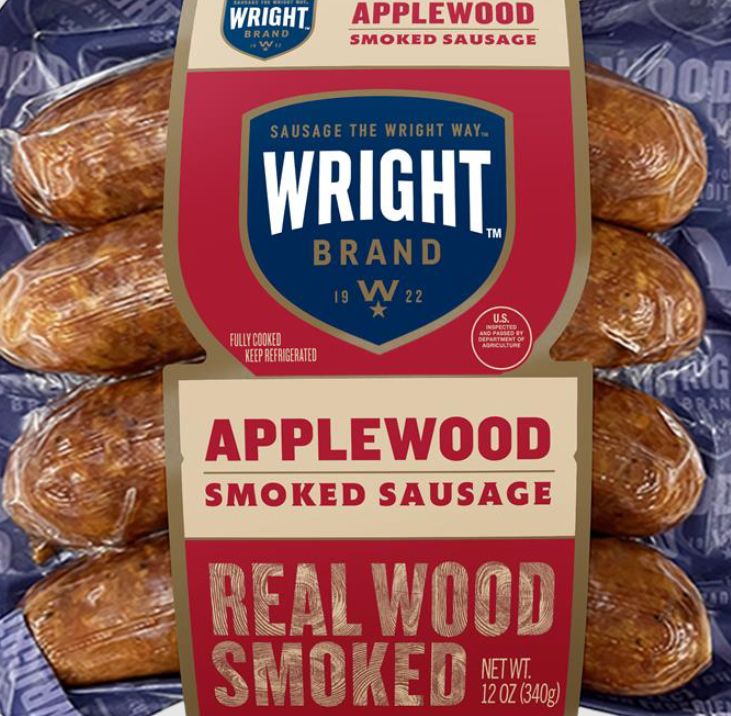 Wright Brand Applewood Smoked Sausage