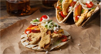 Southern Fried Bacon Tacos